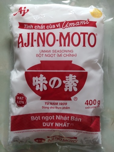 (bột ngọt) Aji-No-Moto, cách to (400g) vn