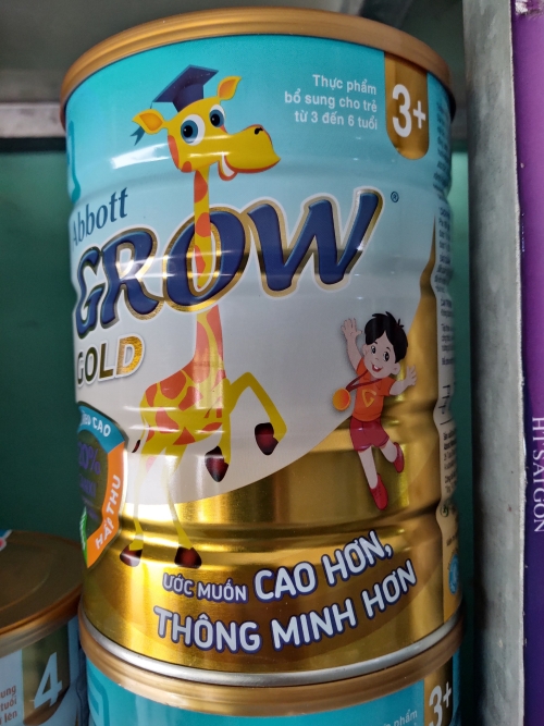Sữa Bột Abbott Grow Gold 3+ 900g vn