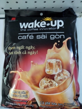 Cà phê Sài Gòn Wake-up gói 456g (24 gói ) viet nam / bịch