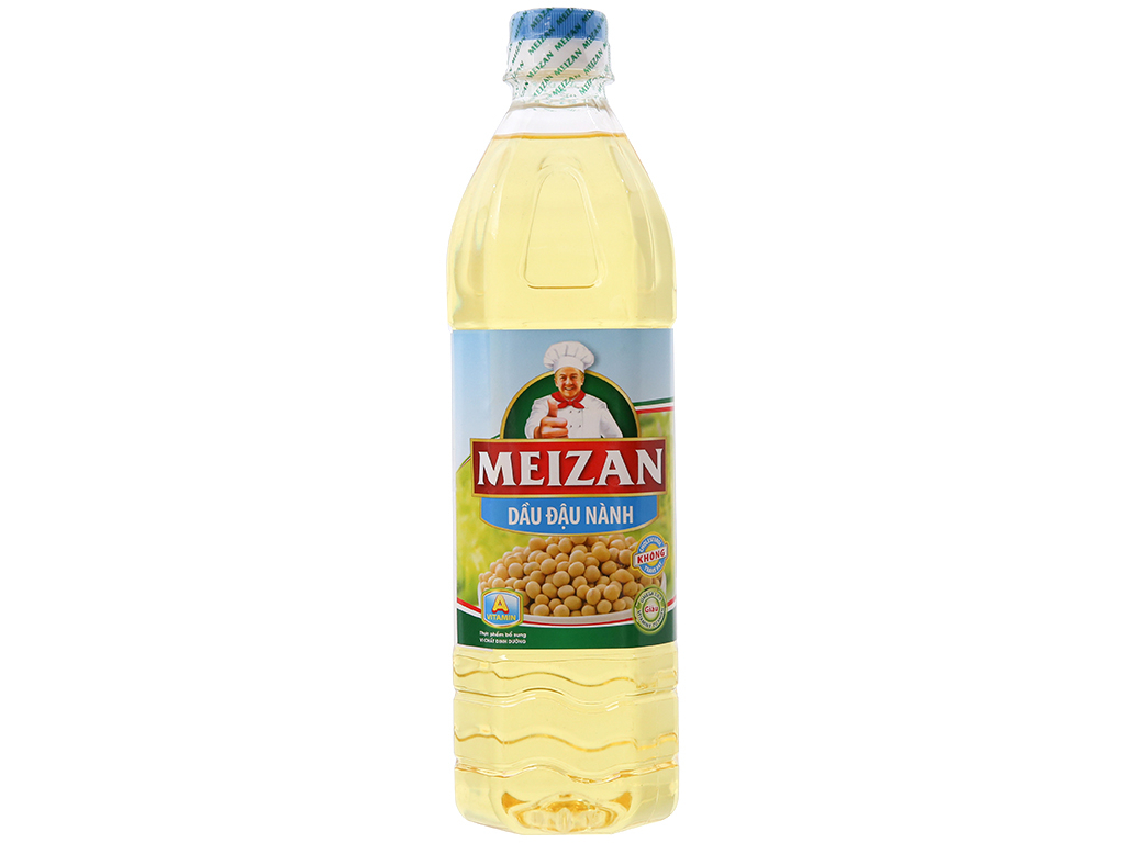 Dầu đậu nành Meizan chai 1 lít
