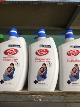 Lifebuoy Sữa tắm Chăm sóc da 850g vn