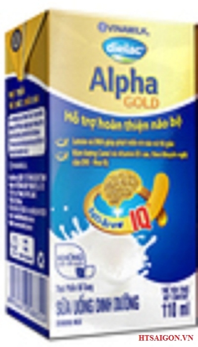 Sữa bột pha sẵn Vinamilk Dielac Alpha Gold 110ml