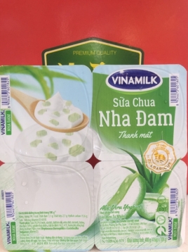 Sữa chua Nha Đam-Vinamilk (100g*4 hộp)vn
